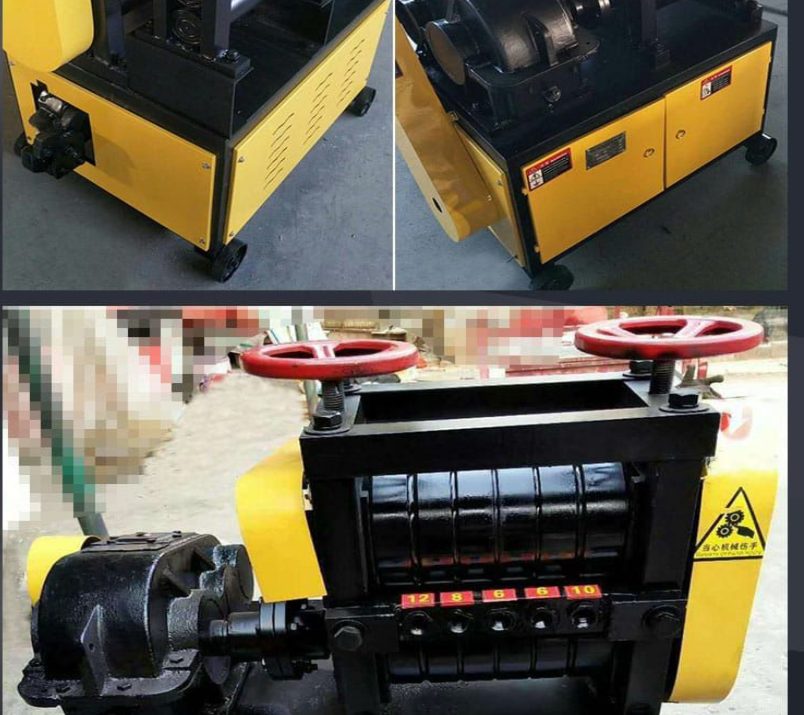 Scrap Straightener Machine